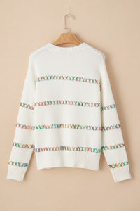 Round Neck Long Sleeve Sweater