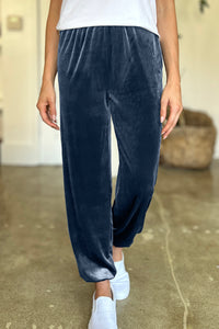 Pocketed Elastic Waist Joggers