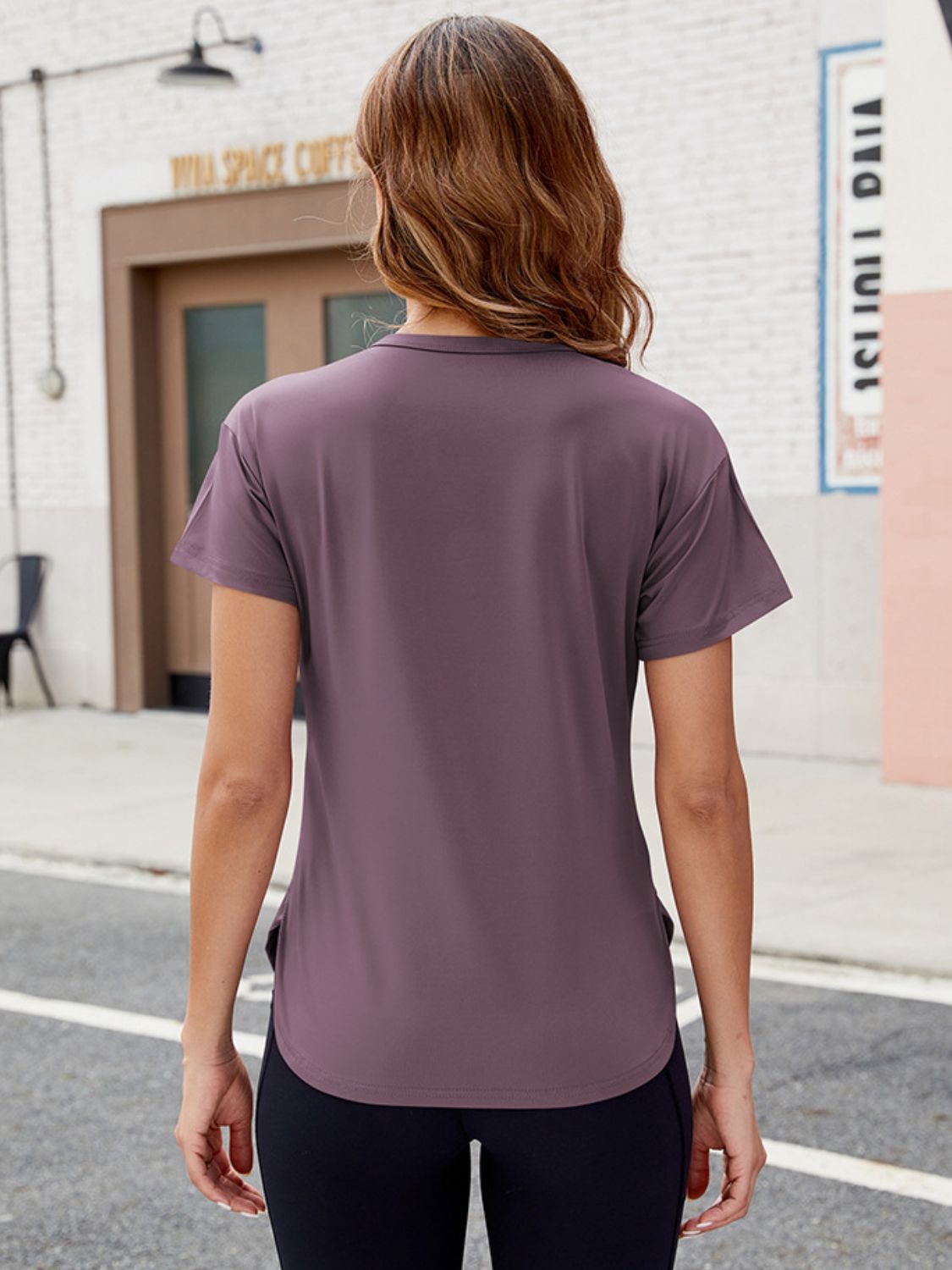 Quick-Dry Round Neck Short Sleeve T-Shirt