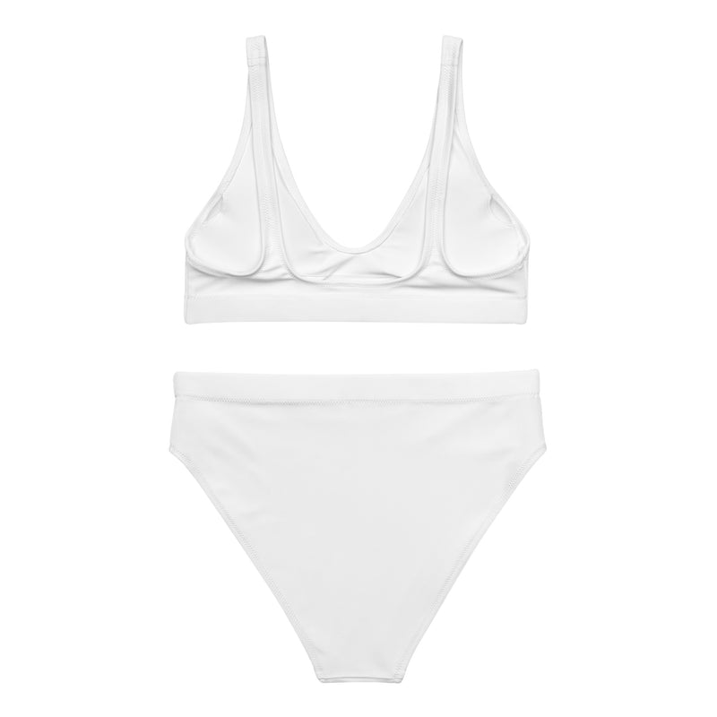 White High-Waisted Bikini By Upstormed