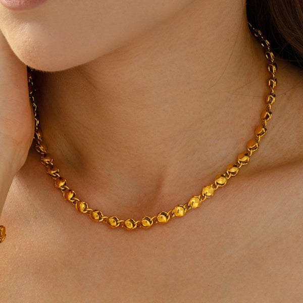 18K Gold-Plated Copper Necklace