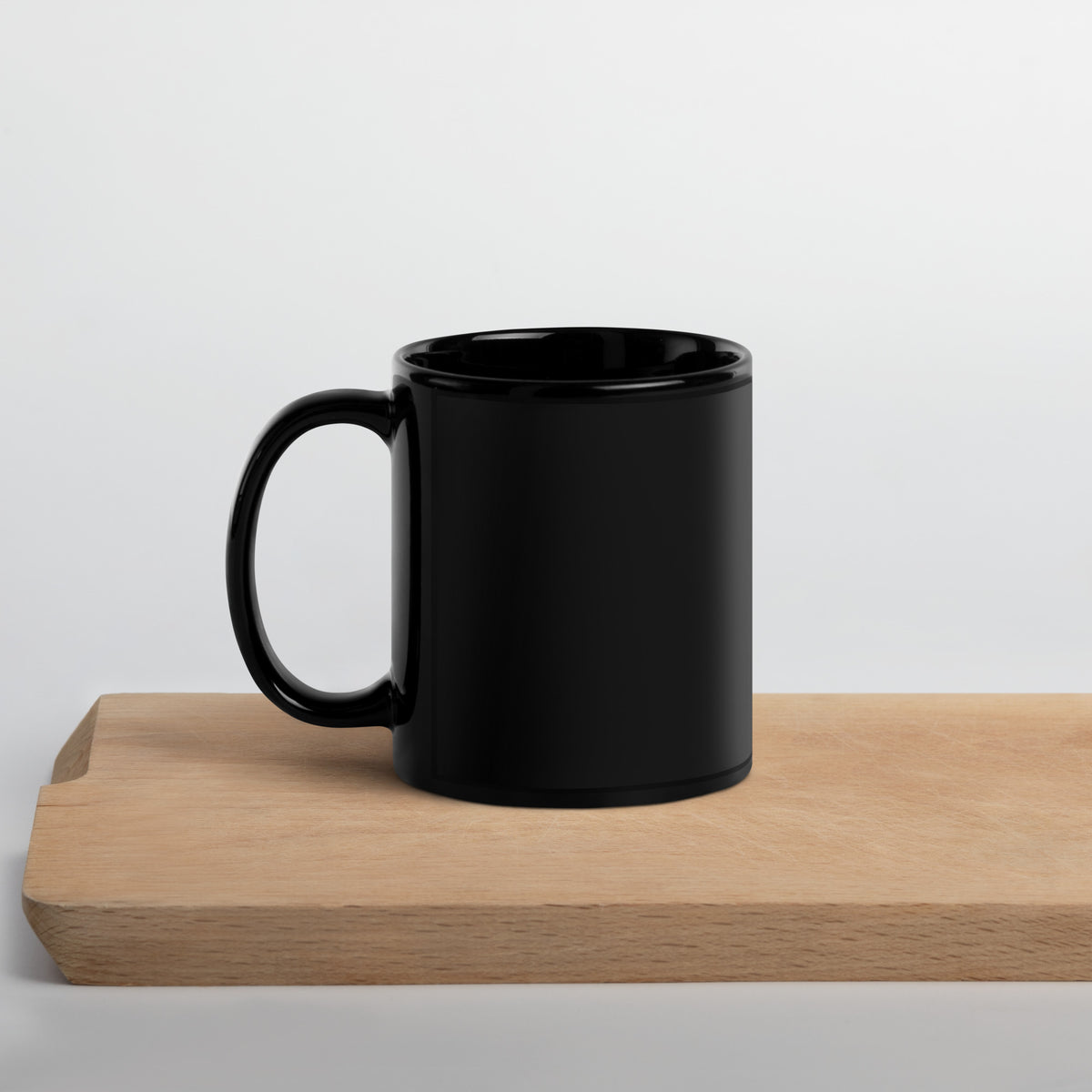 One Life Upstormed Black Glossy Mug