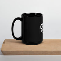 Grind Until You Get It Upstormed Black Glossy Mug