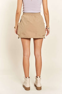 ADORA Drawstring Skort with Pockets