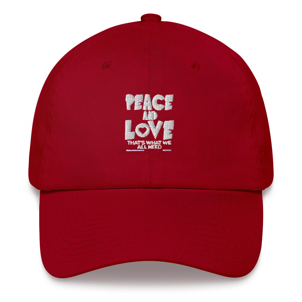 Peace and Love Upstormed Hat