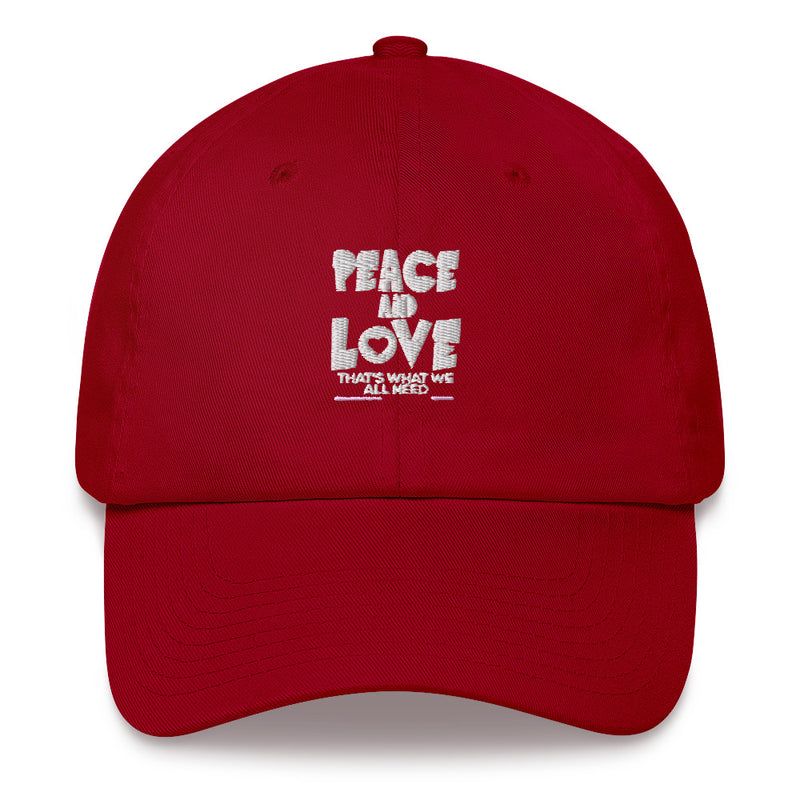 Peace And Love Upstormed Hat