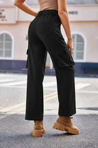 Drawstring Pants with Pockets