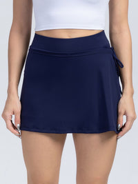 High Waist Active Skort with Pockets