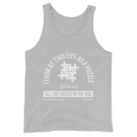 I Look At This Life As A Puzzle Upstormed Tank Top