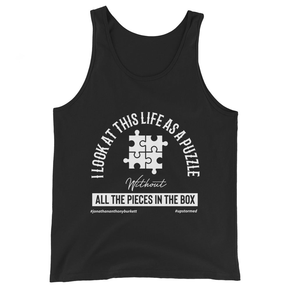 I Look At This Life As A Puzzle Upstormed Tank Top