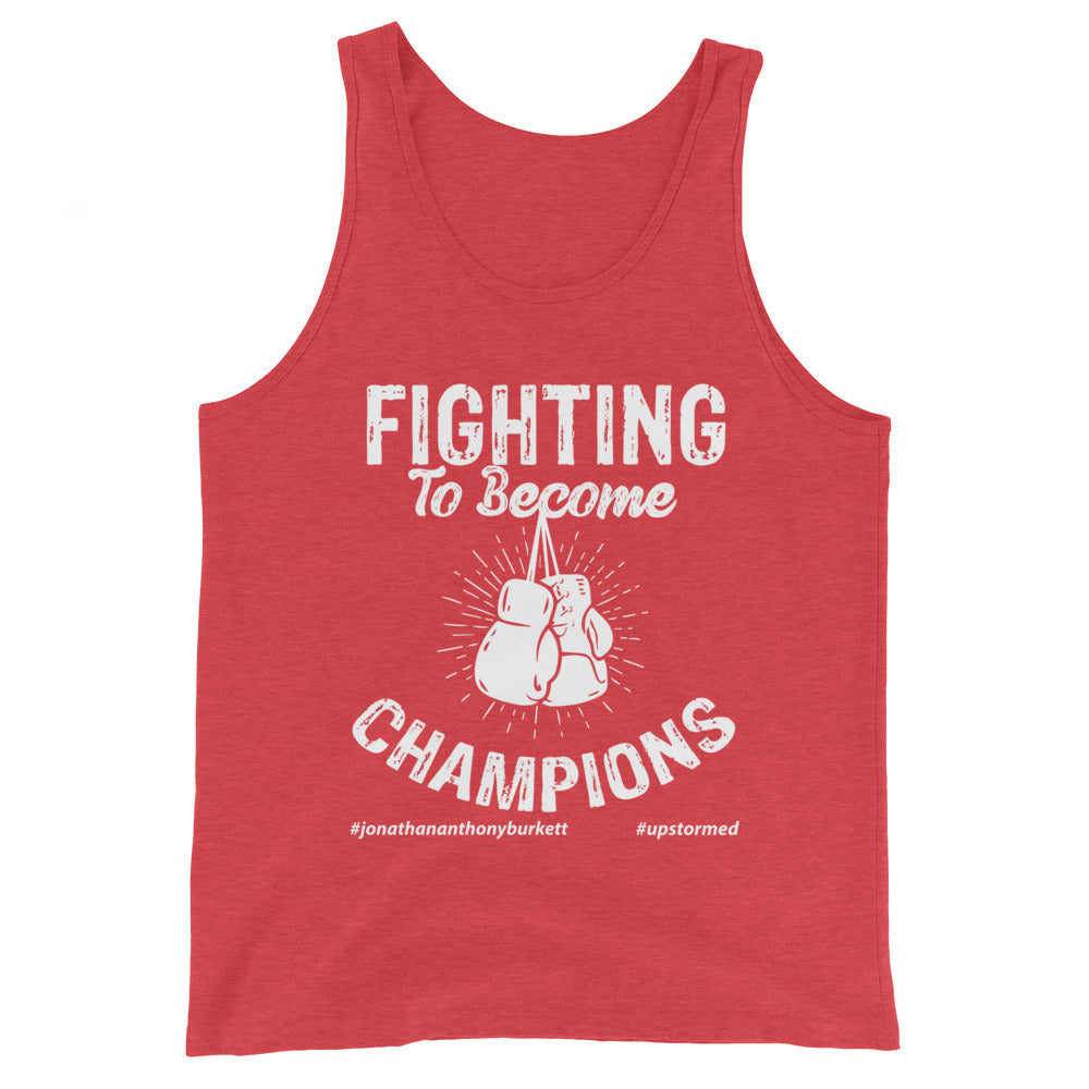 Fighting To Become Champions Upstormed Tank Top