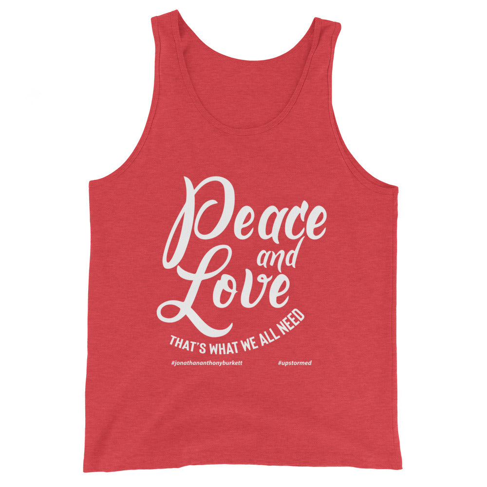 Peace And Love Upstormed Tank Top