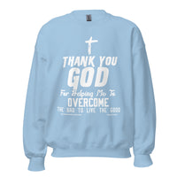 Thank You God Upstormed Sweatshirt