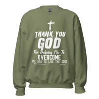 Thank You God Upstormed Sweatshirt