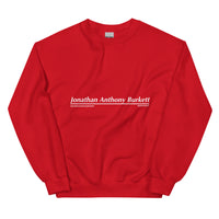 Jonathan Anthony Burkett Upstormed Sweatshirt