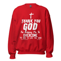 Thank You God Upstormed Sweatshirt