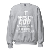 Thank You God Upstormed Sweatshirt