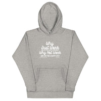 Why Just Work And Live For An Happy Retirement Upstormed Hoodie