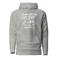 Look For The Heart In A Man Upstormed Hoodie