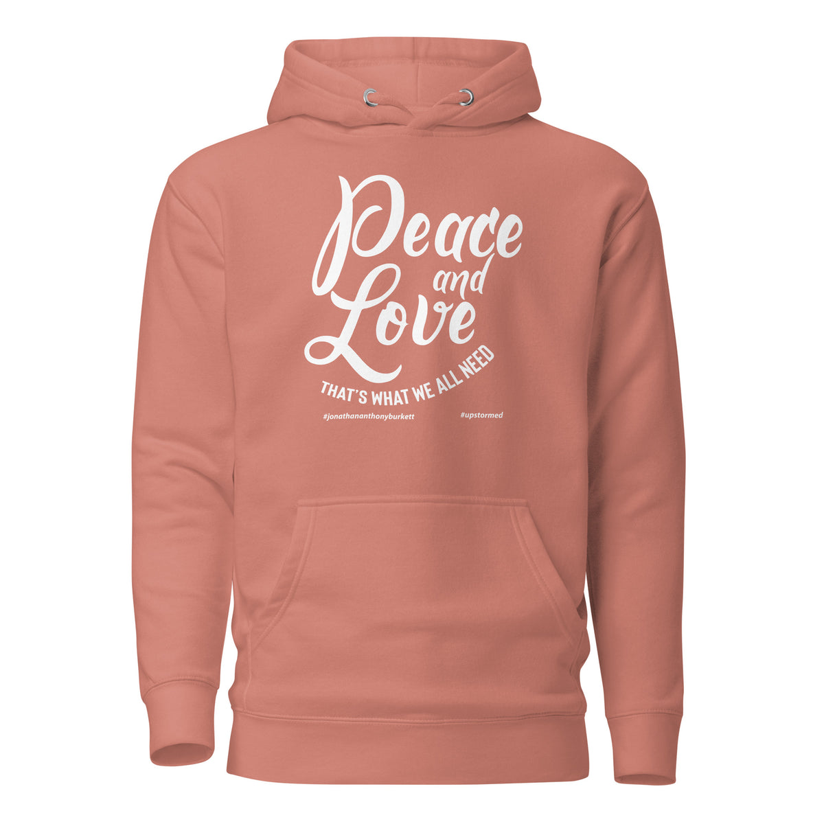 Peace And Love Upstormed Hoodie