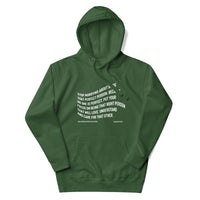 Stop Worrying About Being That Perfect Person Upstormed Hoodie