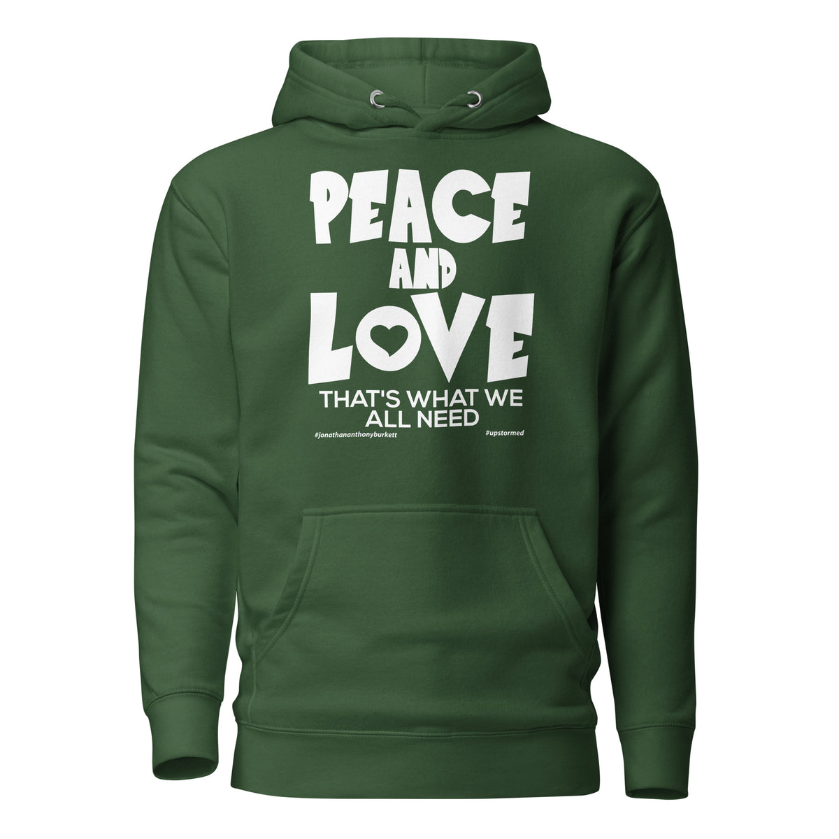 Peace and Love Upstormed Hoodie