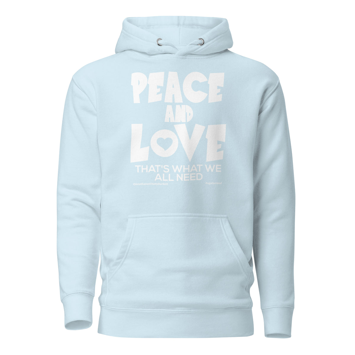 Peace and Love Upstormed Hoodie