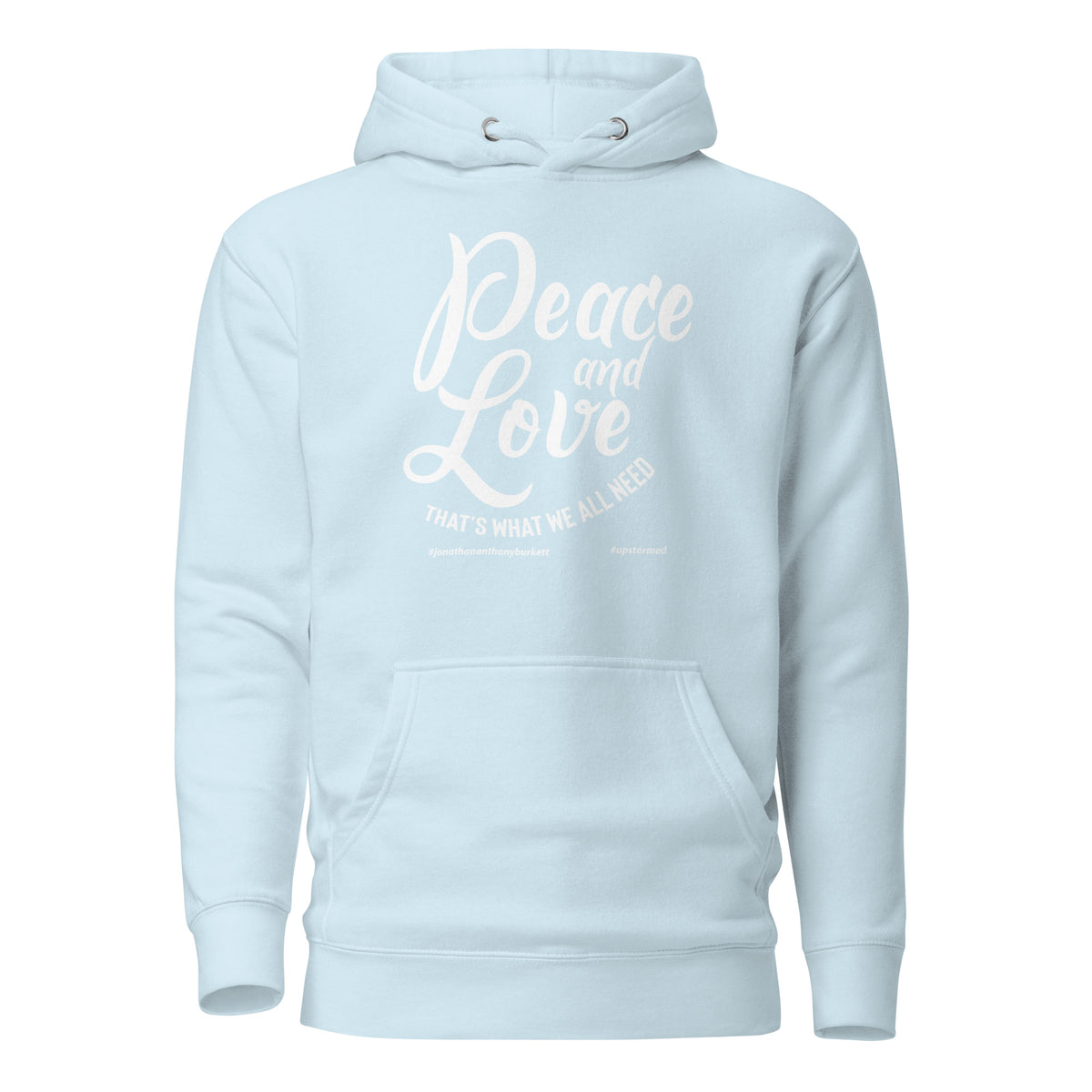 Peace And Love Upstormed Hoodie