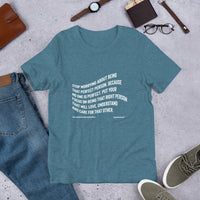 Stop Worrying About Being That Perfect Person Upstormed T-Shirt