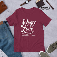 Peace And Love Upstormed T-Shirt