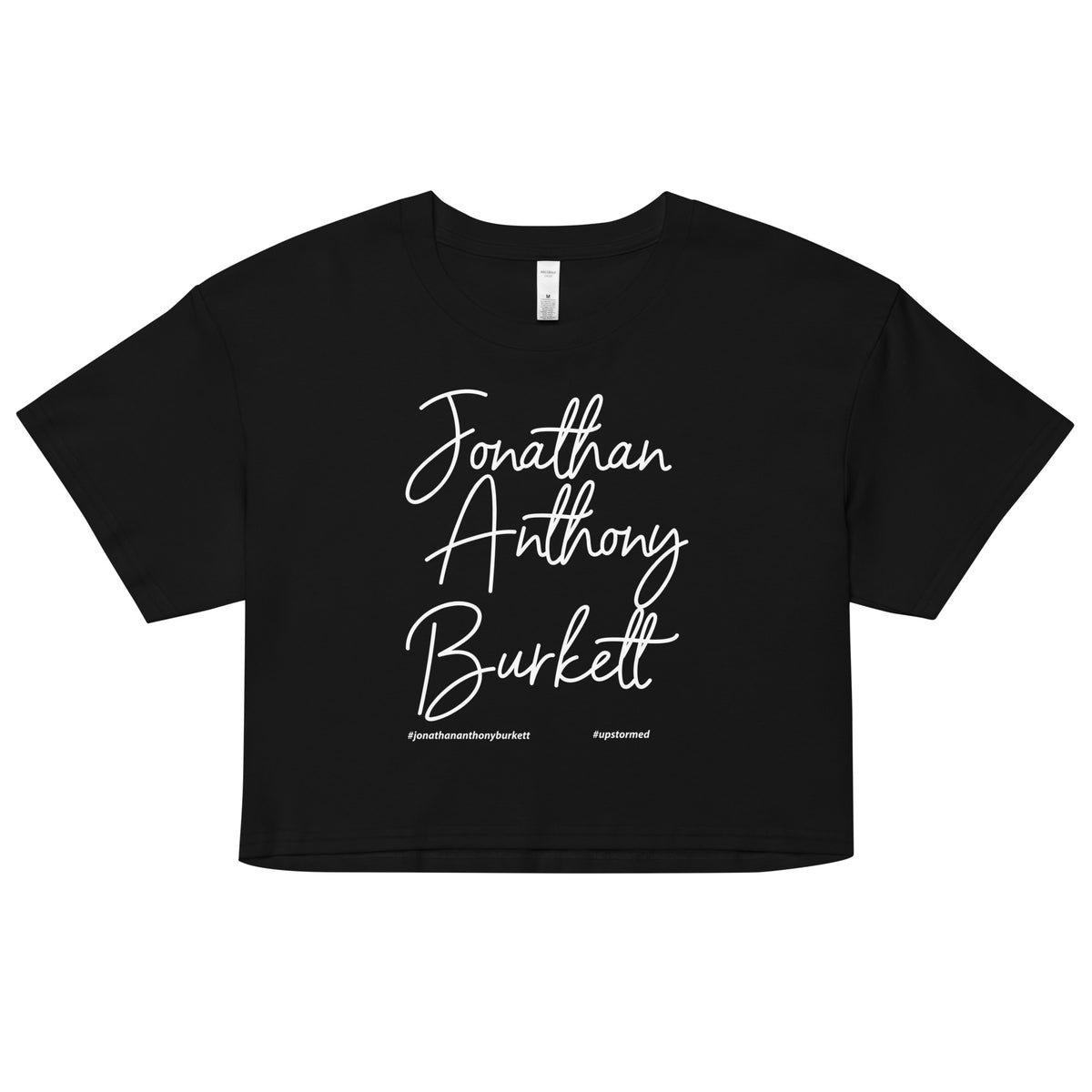 Jonathan Anthony Burkett Upstormed Women’s Crop Top