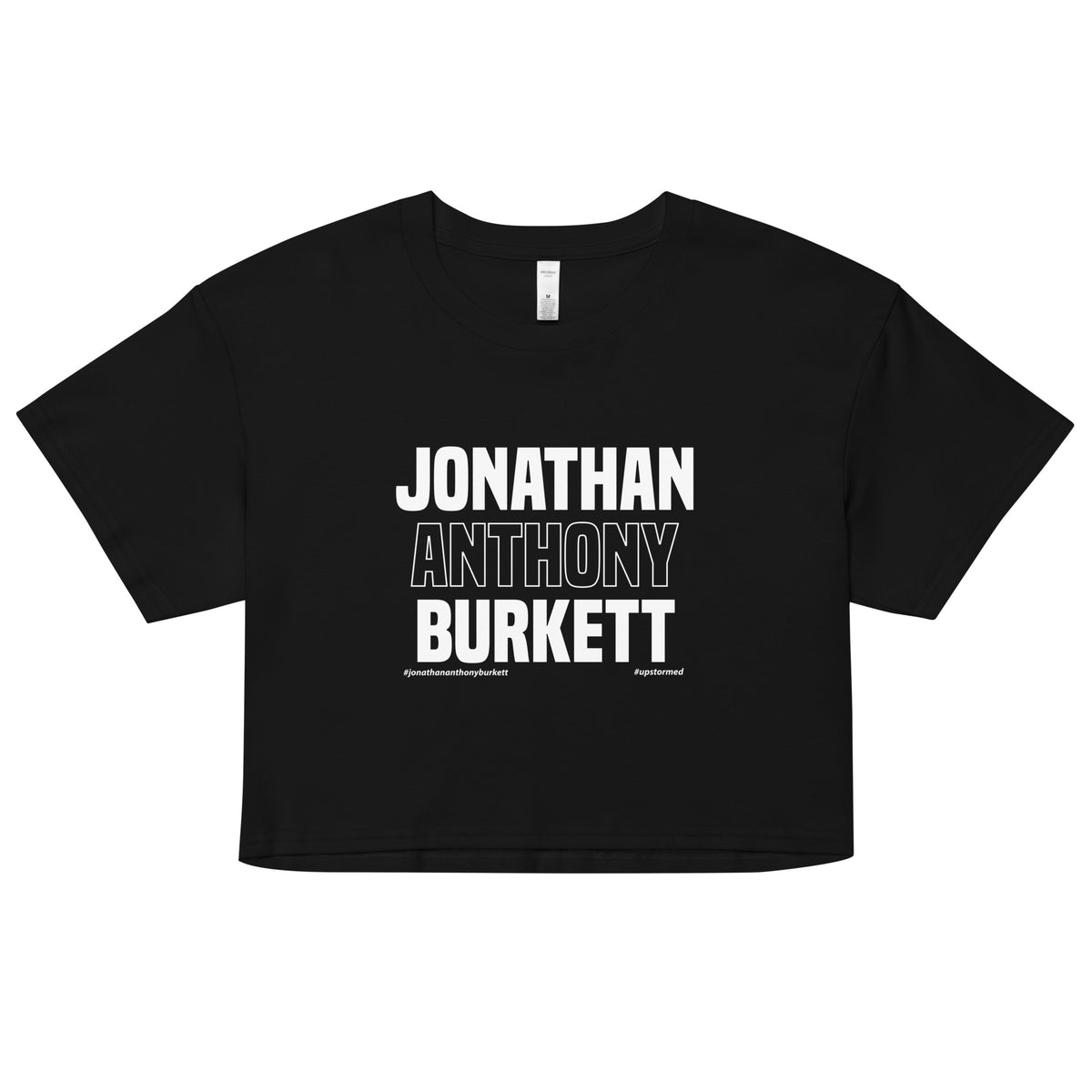 Jonathan Anthony Burkett Upstormed Women’s Crop Top