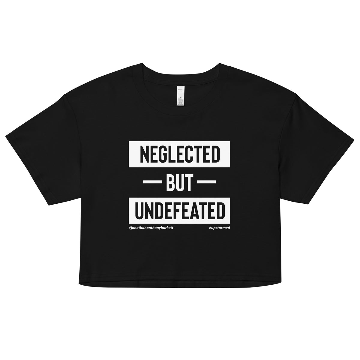 Neglected But Undefeated Upstormed Women’s Crop Top