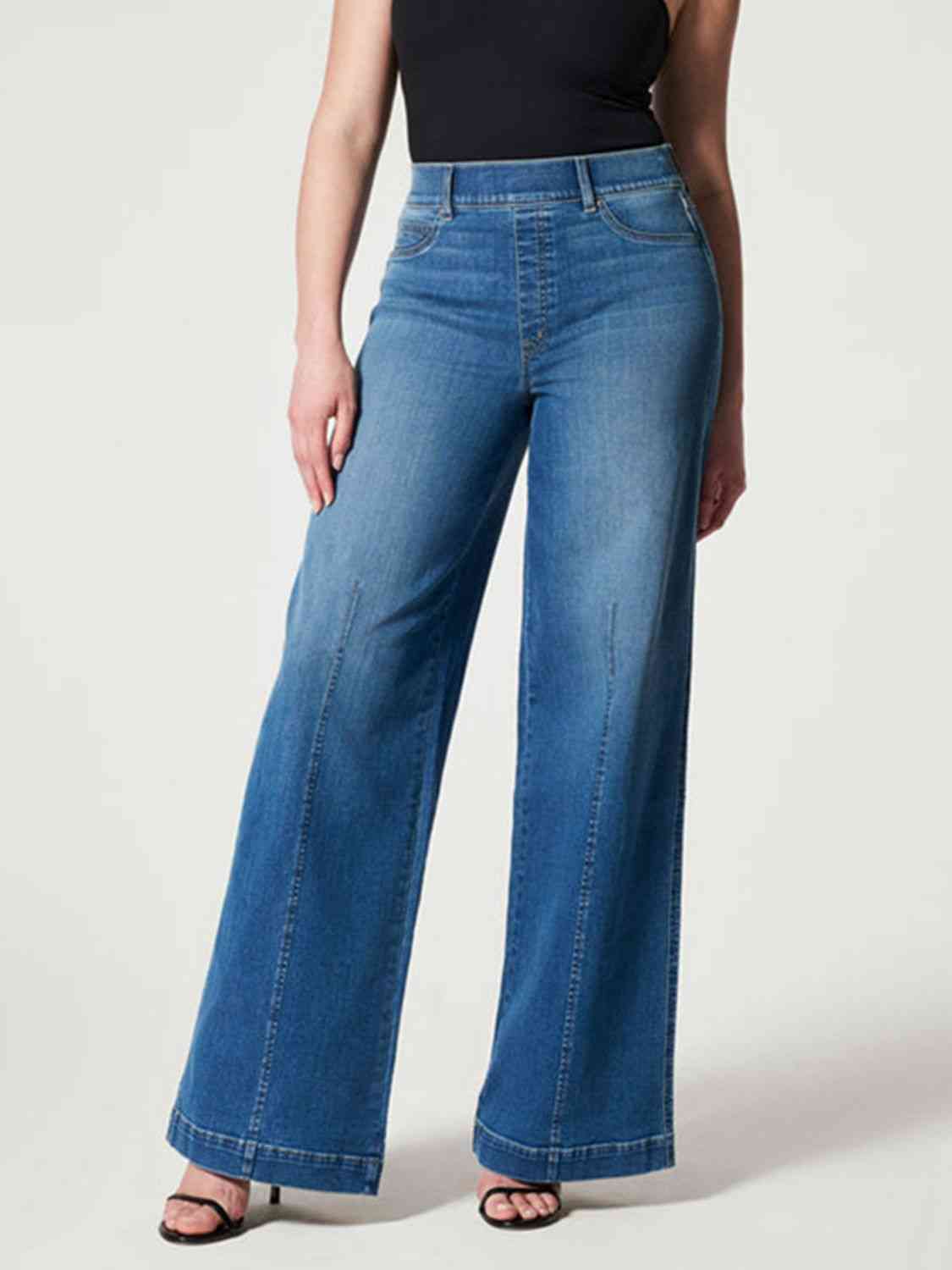 Wide Leg Long Jeans