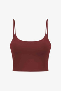 Feel Like Skin Scoop Neck Sports Cami