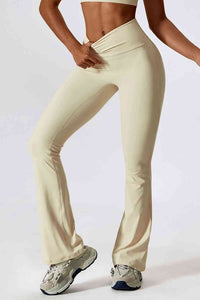 Wide Waistband Sports Pants