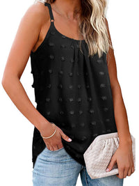 Swiss Dot Scoop Neck Cami