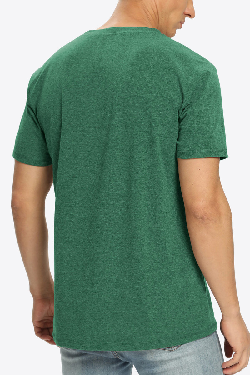 Round Neck Short Sleeve Tee