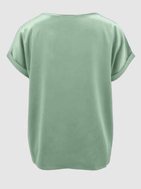 Round Neck Short Sleeve T-Shirt