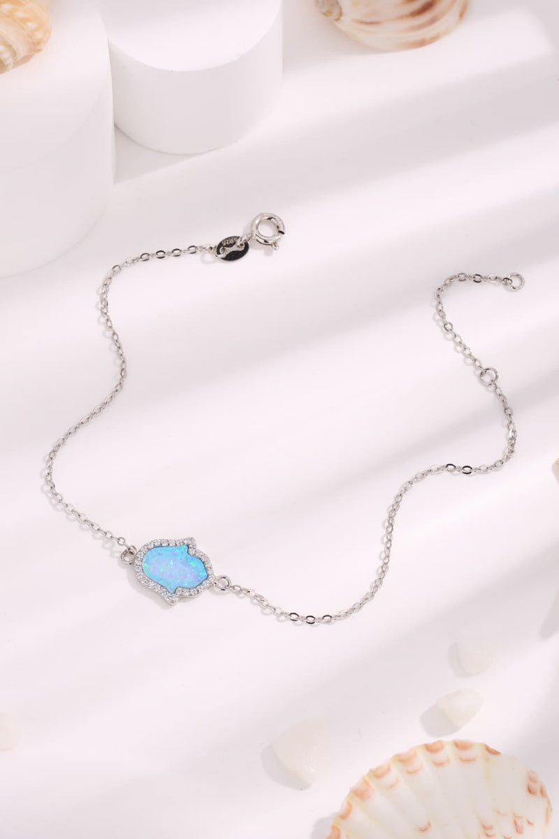 Opal 925 Sterling Silver Bracelet