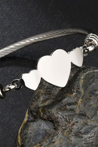 Heart Stainless Steel Bracelet