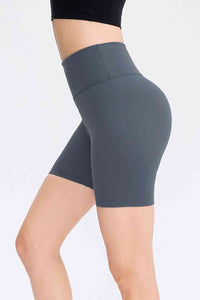 Wide Waistband Sports Shorts