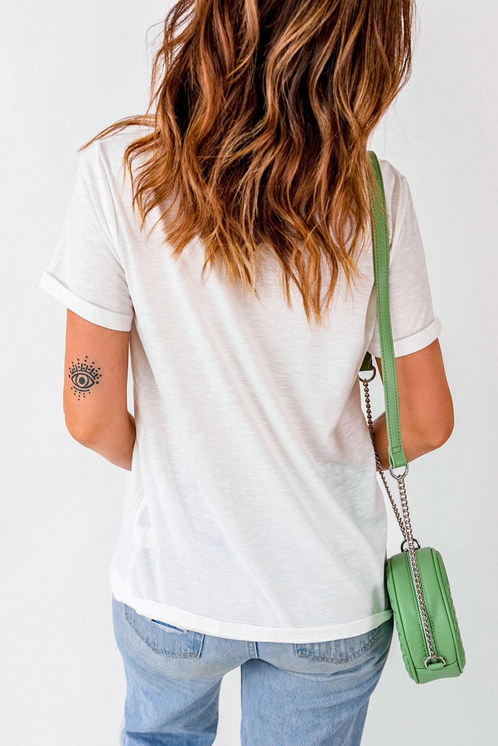 Cup Star Graphic Round Neck Tee