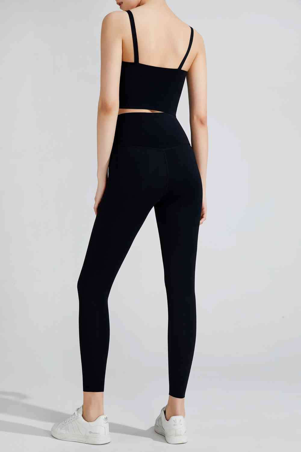 Wide Waistband Sports Leggings