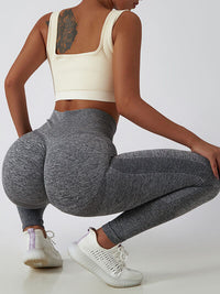 Wide Waistband High Waist Active Leggings