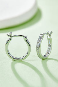 Moissanite 925 Sterling Silver Earrings