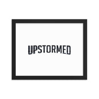 Upstormed Framed Poster