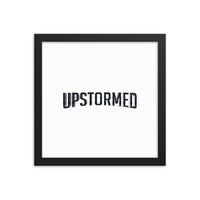 Upstormed Framed Poster