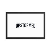 Upstormed Framed Poster