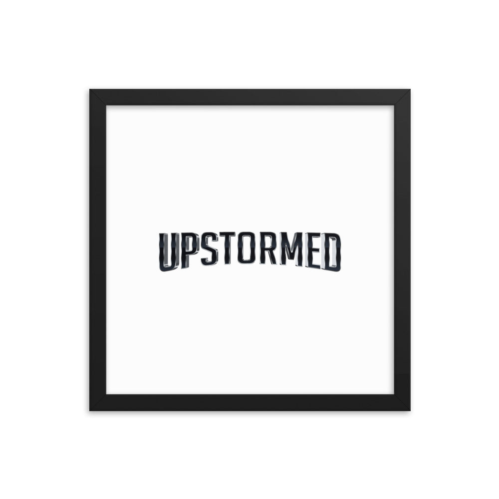 Upstormed Framed Poster